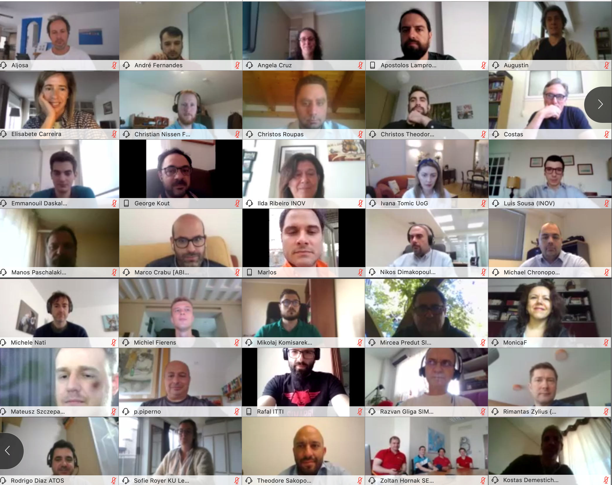 ITML in the kick off meeting of the ENSURESEC project